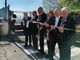 Il taglio del nastro per l'inaugurazione di Viale dei bei pensieri Il taglio del nastro per l'inaugurazione di Viale dei bei pensieri