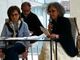 L'autrice Gabriella Cadorin con la moderatrice dell'incontro Antonella Marocchino L'autrice Gabriella Cadorin con la moderatrice dell'incontro Antonella Marocchino