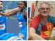 I campioni olimpici Arese, Sottile e Osake, a destra il presidente Atletica 75 Fossano Paolo Braccini I campioni olimpici Arese, Sottile e Osake, a destra il presidente Atletica 75 Fossano Paolo Braccini