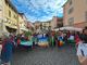 "Donne in cammino" di Mondovì a una manifestazione in piazza contro il genocidio a ottobre 2025