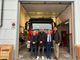 La delegazione provinciale, capeggiata dal presidente Luca Robaldo  con il sindaco di Dogliani Claudio Raviola