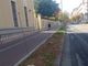 La situazione in via Carlo Boggio a seguito dell'abbattimento degli alberi
