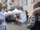Cuneo, Babbi Natale de "La via della felicità" al mercatino di Natale Cuneo, Babbi Natale de "La via della felicità" al mercatino di Natale
