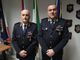 Il Comandante Davide Detoma ( a dx. nella foto) con il vicecomandante Sergio Mussetto