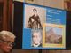 Sergio Beccio con le immagini di Alessandra Boarelli e la giovane dama di compagnia Cecilia Fillia che il 16 agosto 1864 hanno compiuto la prima ascesa femminile al Monviso