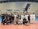 La squadra del Cuneo Volley, targata Altadawi, dopo la vittoria contro i mongoli La squadra del Cuneo Volley, targata Altadawi, dopo la vittoria contro i mongoli