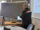 Un momento dell'incontro con il comandante Riccardo Tedeschi