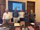 Da sinistra: Enzo Garelli, Davide Peruzzi, Mattia Germone, Nadia Garbolino e Alessandro Terreno