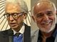 Il professor Aldo Intagliata e l'attore Giorgio Lusso Il professor Aldo Intagliata e l'attore Giorgio Lusso