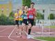 Lorenzo Mellano in azione sui 1500m.