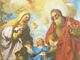 Santi Gioacchino ed Anna con la Vergine Bambina, opera del pittore napoletano Luca Giordano, XVII secolo, chiesa di San Michele di Cuéllar (Spagna) Santi Gioacchino ed Anna con la Vergine Bambina, opera del pittore napoletano Luca Giordano, XVII secolo, chiesa di San Michele di Cuéllar (Spagna)