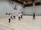 Mondovì, i ragazzi di &quot;Sport-in&quot; in campo in occasione della partita di basket a Piazza