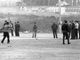 I bombardamenti della Seconda Guerra non fermarono gli appassionati nel bocciodromo di corso Coppino