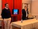 Alcuni momenti della serata tenuta nella città del Marchesato. Da sinistra Andrea Vassallo e Marco Gallo Alcuni momenti della serata tenuta nella città del Marchesato. Da sinistra Andrea Vassallo e Marco Gallo