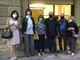 Giancarlo Boselli e i membri del comitato di quartiere
