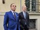Il governatore Cirio con Paolo Damilano