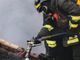 L'intervento dei Vigili del fuoco