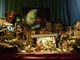 Una panoramica del presepe nella chiesa del Sacro Cuore di Cuneo