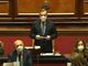 Il premier Draghi in Senato