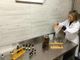 Elisa Tarasco nel suo laboratorio di &quot;Essenza Monviso&quot; a Pian della Regina, a Crissolo in Alta Valle Po, dove produce oli essenziali tratti da piante officinali