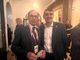 Il sindaco Dario Tallone con Davide Cassani