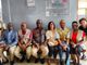 Giacomo Marro con lo staff al lavoro nella clinica PEN-Plus di Pujehun, in Sierra Leone