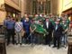 Nella foto gli alpini del Gruppo ANA Margarita con la Madrina del Gruppo, il past-president dell’ANA Mondovì (Gianpiero Gazzano), rappresentanza del Consiglio Regionale del Piemonte (Franco Graglia), rappresentanza del Comune di Margarita (Sindaco e ViceSindaco), rappresentanza dei Carabinieri locali