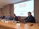 Alcuni momenti dell'incontro tenuto nella sede dell'Associazione Commercianti Albesi