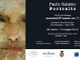 Invito al vernissage della mostra "Portraits" ad Alba