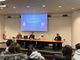 Alcuni momenti dell'incontro tenuto ieri nella sala convegni di Banca d'Alba