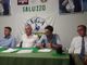 Esponenti leghisti in conferenza stampa a Saluzzo
