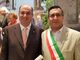 Enzo Desco con il vicesindaco di Martiniana Po Marco Bianco Enzo Desco con il vicesindaco di Martiniana Po Marco Bianco