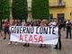 Cuneo: sesto sabato di protesta delle mascherine tricolori contro il governo Conte