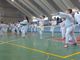 Stage di karate a Moretta nella palestra delle scuole medie