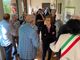 Alcuni momenti dell'inaugurazione tenuta oggi