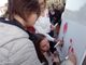 A Cuneo il flash mob dell'Auxilium contro la violenza sulle donne