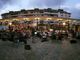 Le prove di ieri sera in piazza della Costituzione
