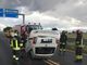 Scontro tra due auto sulla tangenziale di Fossano, strada bloccata