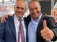Paolo Bongioanni col segretario regionale di Fratelli d'Italia