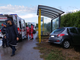 La scena dell'incidente