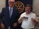 Luigi Musacchio, presidente Rotary Saluzzo e Luca Mercalli Luigi Musacchio, presidente Rotary Saluzzo e Luca Mercalli
