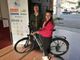 Saluzzo, Fondazione Bertoni: Romano Boglio consegna la   bicicletta a pedalata assistita, primo premio della Lotteria di Carnevale 2018 a Rachele Costanza Armando
