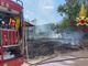 Incendio sterpaglie a Costiglione Saluzzo: in corso l'intervento dei Vigili del Fuoco
