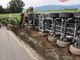 Camion esce fuori strada sulla Saluzzo-Pinerolo, illeso il conducente