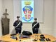 Il materiale sequestrato dai carabinieri