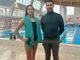 La promessa del nuoto sincronizzato Carmen Rocchino in allenamento alla piscina di Mondovì La promessa del nuoto sincronizzato Carmen Rocchino in allenamento alla piscina di Mondovì