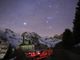 Il Santuario di San Magno in una notte stellata (credit Samuele Martino)