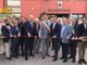 Nella foto il momento del taglio del nastro, alla presenza delle autorità