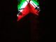 A Mondovì la torre del Belvedere si illumina  con il Tricolore