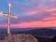 La croce sulla vetta del Monte Bracco